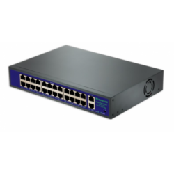 Сетевое оборудование Коммутатор с PoE AI PoE Switch, F2420GBL-A