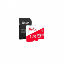 Накопители информации Карта памяти micro SD Netac, NT02P500ECO-128G-R