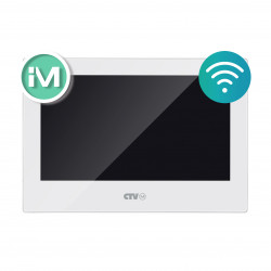 Домофоны IP домофоны CTV, CTV-iM740W Cloud 7 W