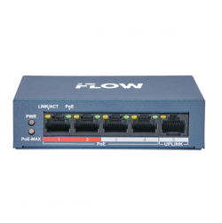 Сетевое оборудование Коммутатор с PoE iFlow, F-SW-EU205POE-V/L