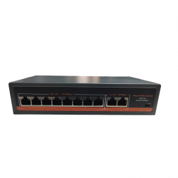 Сетевое оборудование Коммутатор с PoE AI PoE Switch, AI-0820GBL-C