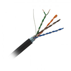 Кабельная продукция Кабель витая пара - Cu Eletec, FTP 5E (06-417) 4PR OUTDOOR Cu (медь) 24AWG