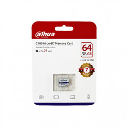 Накопители информации Карта памяти micro SD Dahua, DHI-TF-C100/64GB